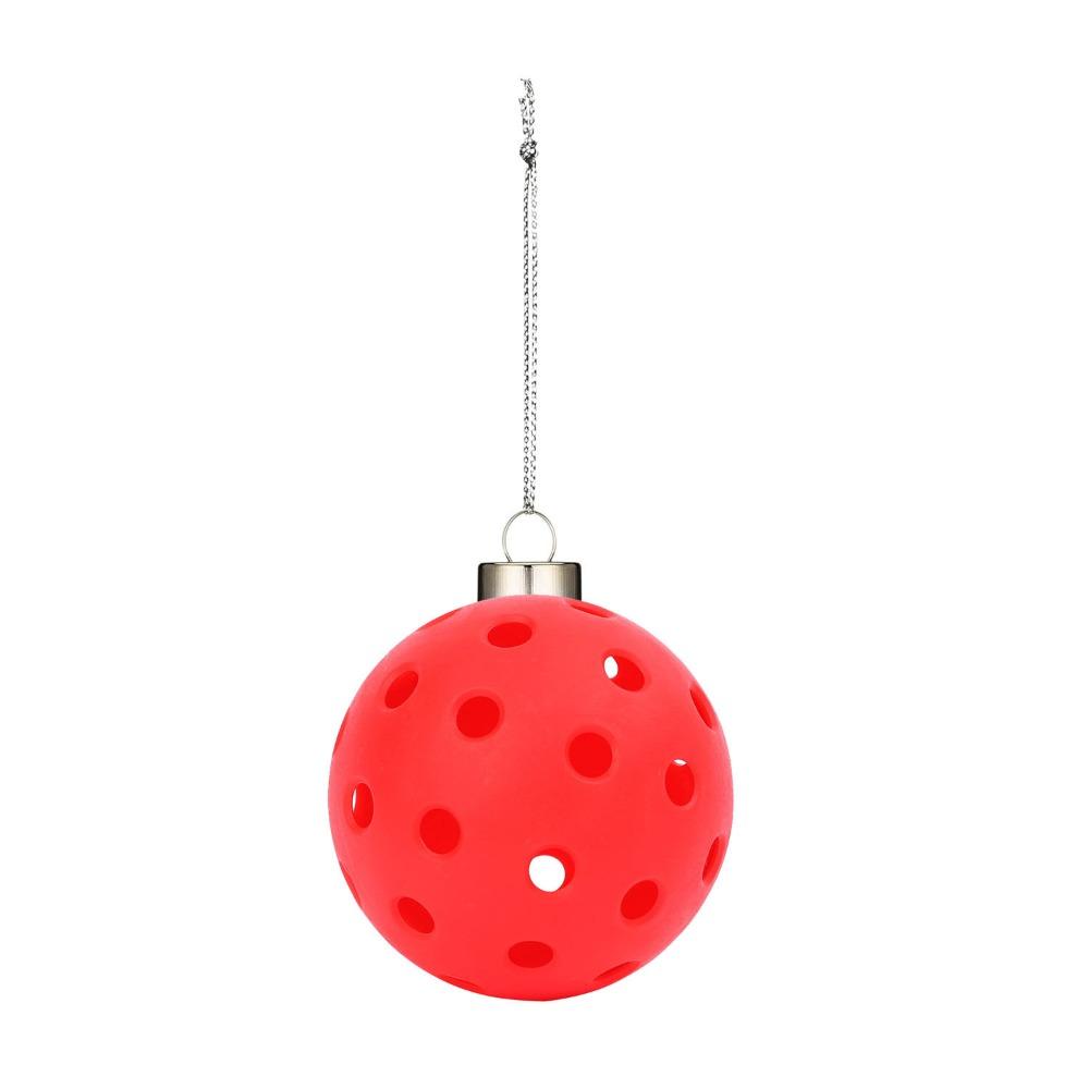 Realistic Pickleball Hanging Pendant Attached Hanging Chain Xmas Tree Decor Sports Lovers
