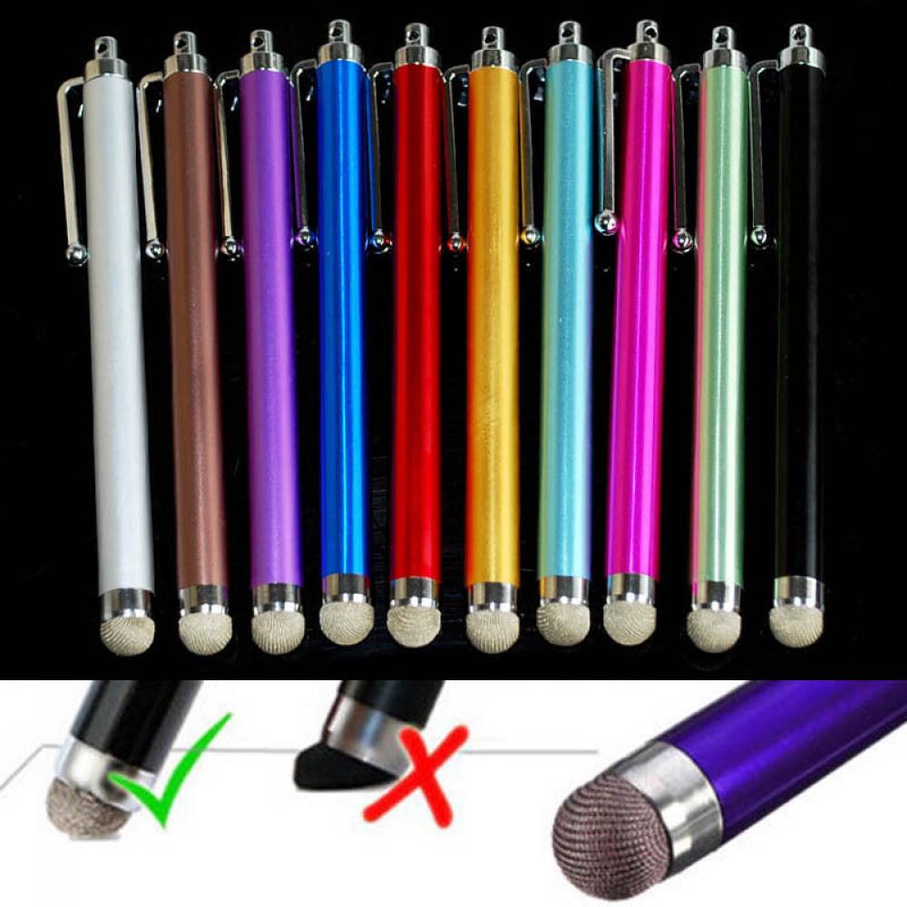 New Mesh Micro Fibre Stylus Touch Screen Capacitive pen Metal
