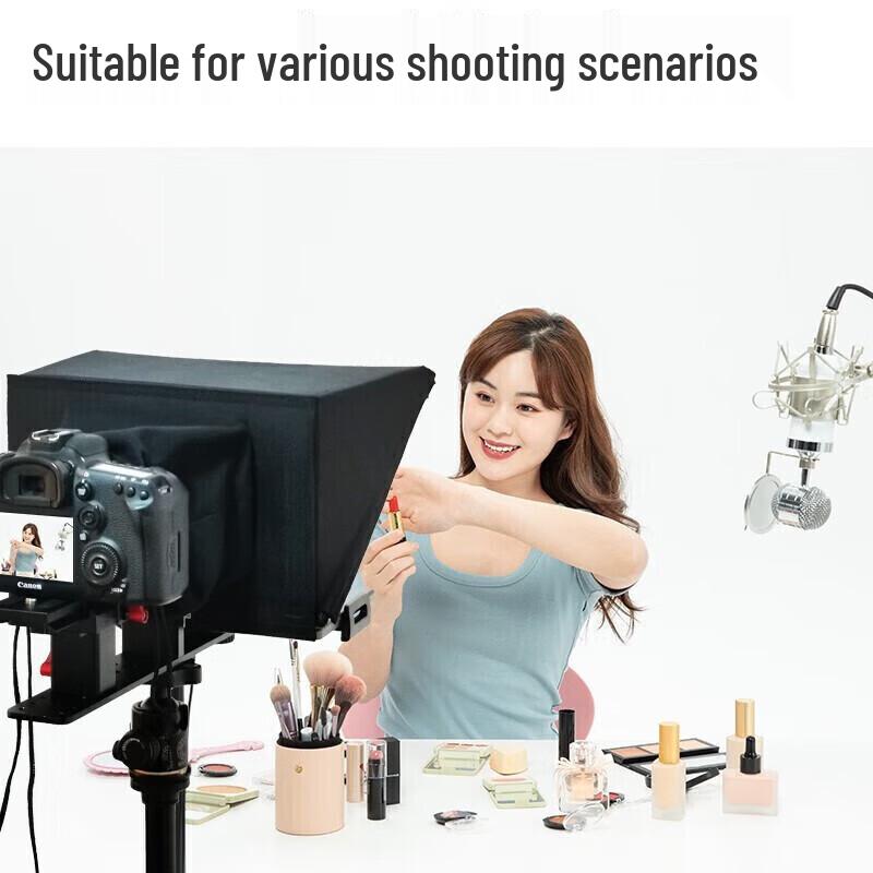 JS12PLUS Телесуфлер для телефона, планшета и DSLR