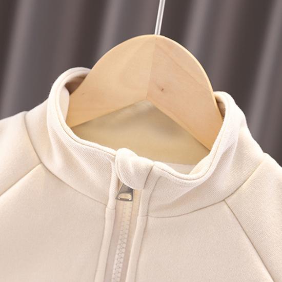 Комплект из двух предметов для мальчиков, детская одежда для мальчиков, весенняя одежда с цветными блоками, повседневная куртка на молнии, детский комплект из кардигана с длинными рукавами на весну и осень