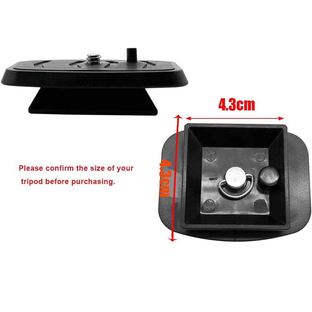 2 шт. быстросъемная площадка для штатива цифровой камеры, адаптер с винтом, крепление