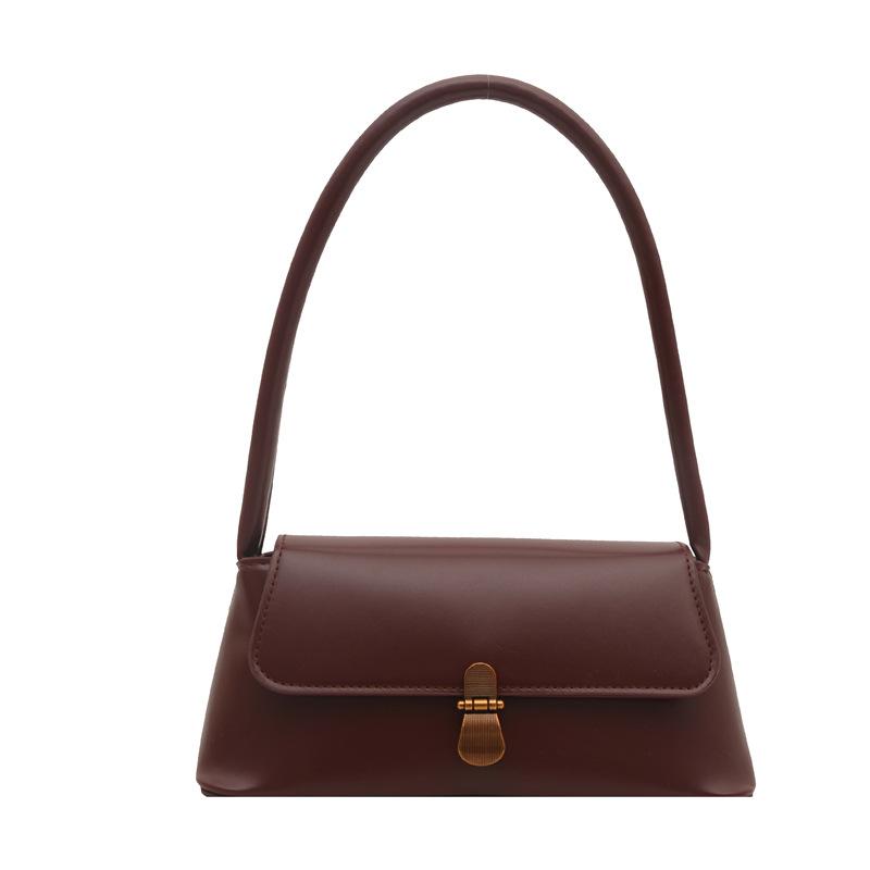 2025 Autumn New Underarm Bag Women's Popular Niche Fashion Shoulder Bag High-end Commuter Baguette Bag