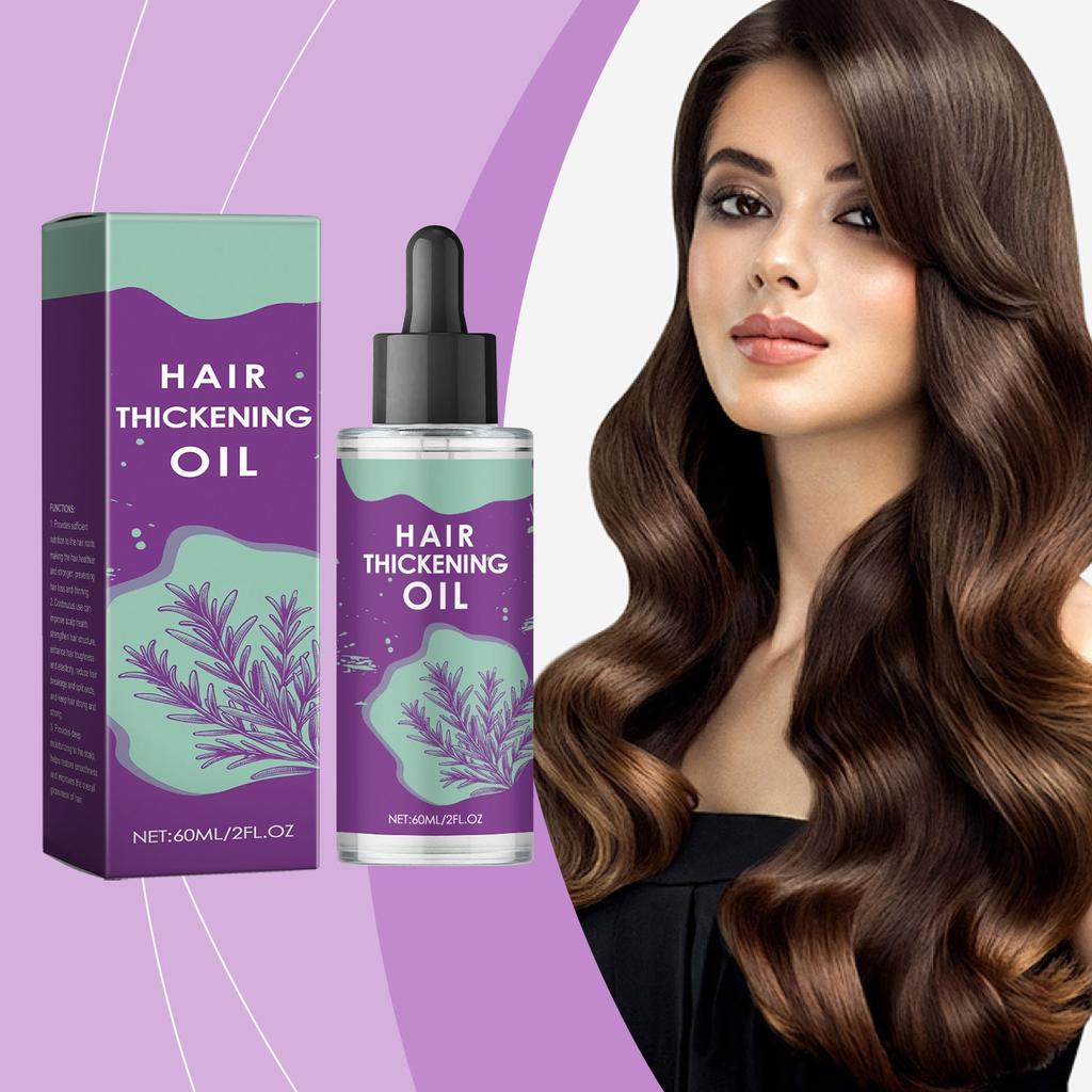 60ml Thickening Hair Care Oil Improves Split Ends, Nourishes Dry Hair, And Repairs Hair Toughness