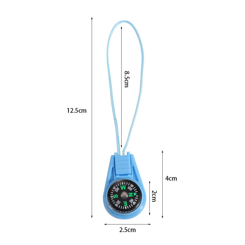 Keepsake Pocket Compass Waterproof Lanyard Compass Buckle Compass Hiking Compass Outdoor