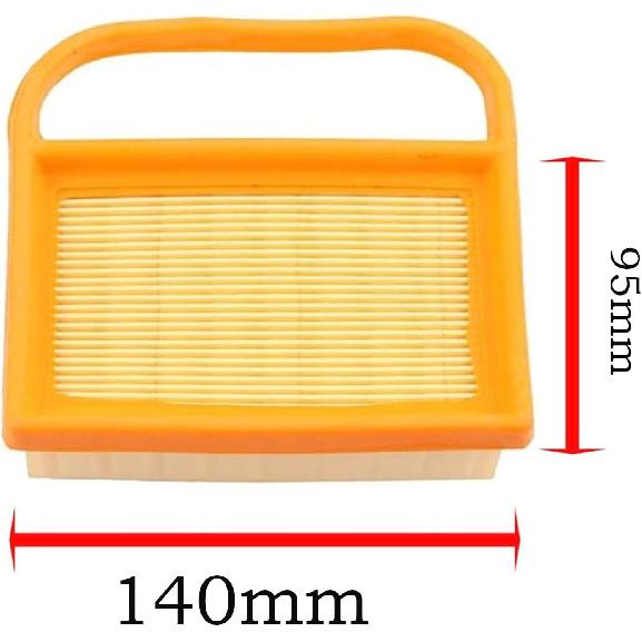 Compatible with 5 pcs TS420 Air Filter Sets for Stihl TS410 TS420 TS 420 TS 410 TS480i TS500i Replace 4238 141 0300 Parts Kit Engine Chainsaw