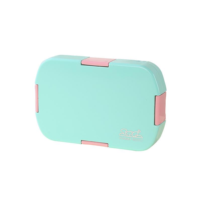 Bento Box Large Capacity Microwave Safe Lunch Box for Students Adults Portable Macaron Color Lunch Container