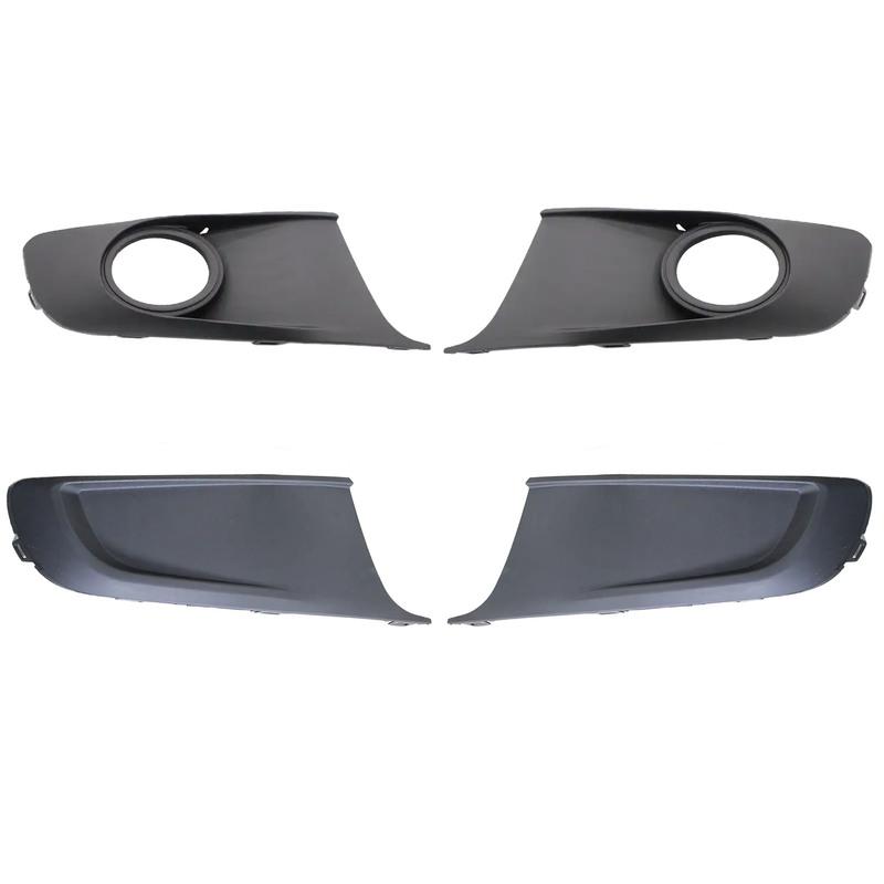 For VW Caddy 2011 2012 2013 2014 2015 Front Bumper Lamp Frame Light Grille Trim Cover 2K5853665A 2K5853666A 2K5853665/666