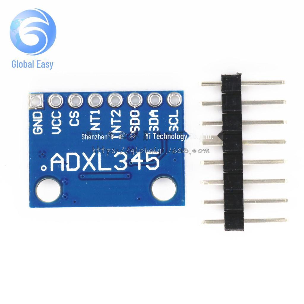 Цифровой трехосевой акселерометрический модуль ADXL345 с IIC/SPI