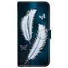 For Samsung Galaxy S25 Edge Case Pattern Printing Anti-Drop Leather Flip Wallet Phone Cover with Lanyard
