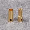 For Model Airplane Trumpet Male Female Plugs RC Battery Connector Bullet Banana Plug High Current