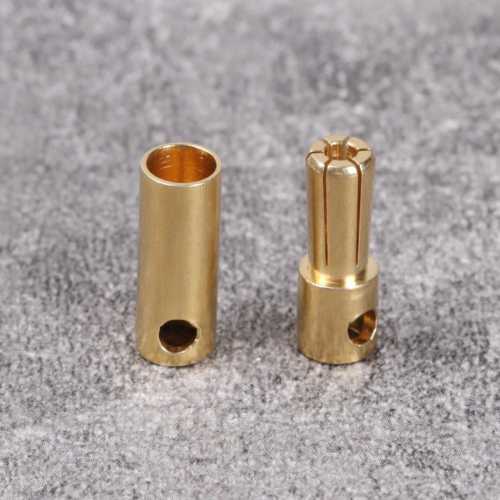 For Model Airplane Trumpet Male Female Plugs RC Battery Connector Bullet Banana Plug High Current