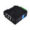 Промышленный последовательный серверный модуль RS232/RS485 - RJ45 Ethernet на DIN-рейку