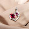 Розовый Рубеллит Драгоценный Камень 925 Стерлинговое Серебро Ювелирные Изделия Подвеска Ручной Работы Для Подарка CP-3-12