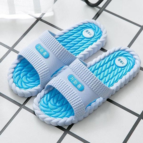 Женские весенние и летние легкие домашние тапочки на мягкой подошве для ванной комнаты, нескользящие уличные пляжные тапочки большого размера