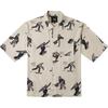 X Asian Artist Collection Logo Print Fashion Polo Shirt Unisex Tops Oatmeal VN000J2XDGG