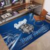 Custom Rug Canterbury-Bankstown Bulldogs Pattern Print Name Text Soft Non‑Slip Floor Carpet for Home Indoor Decoration