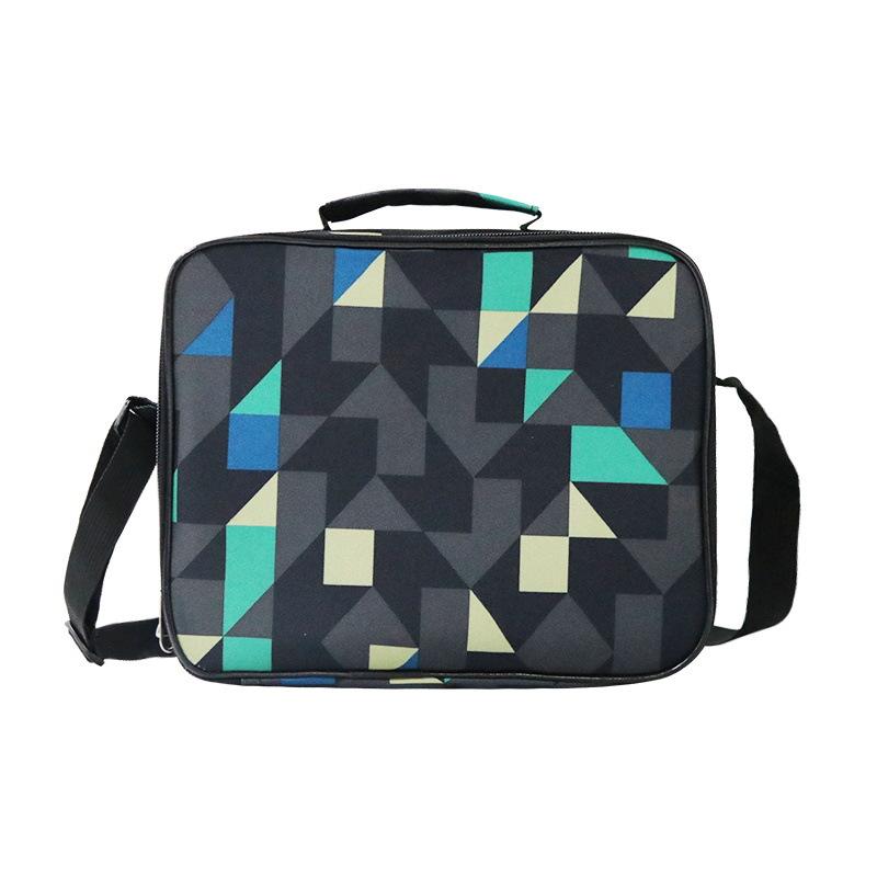 Сумка для ланча, студенческий ланч-бокс, ланч-бокс, один предмет на картинке, сумка с термотрансфером на заказ, термотрансфер.