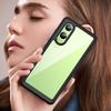 For OnePlus Nord CE4 Lite 5G Phone Case WANLONFENG XC Series TPU Acrylic Cover with Tempered Glass (Big Lens Hole)