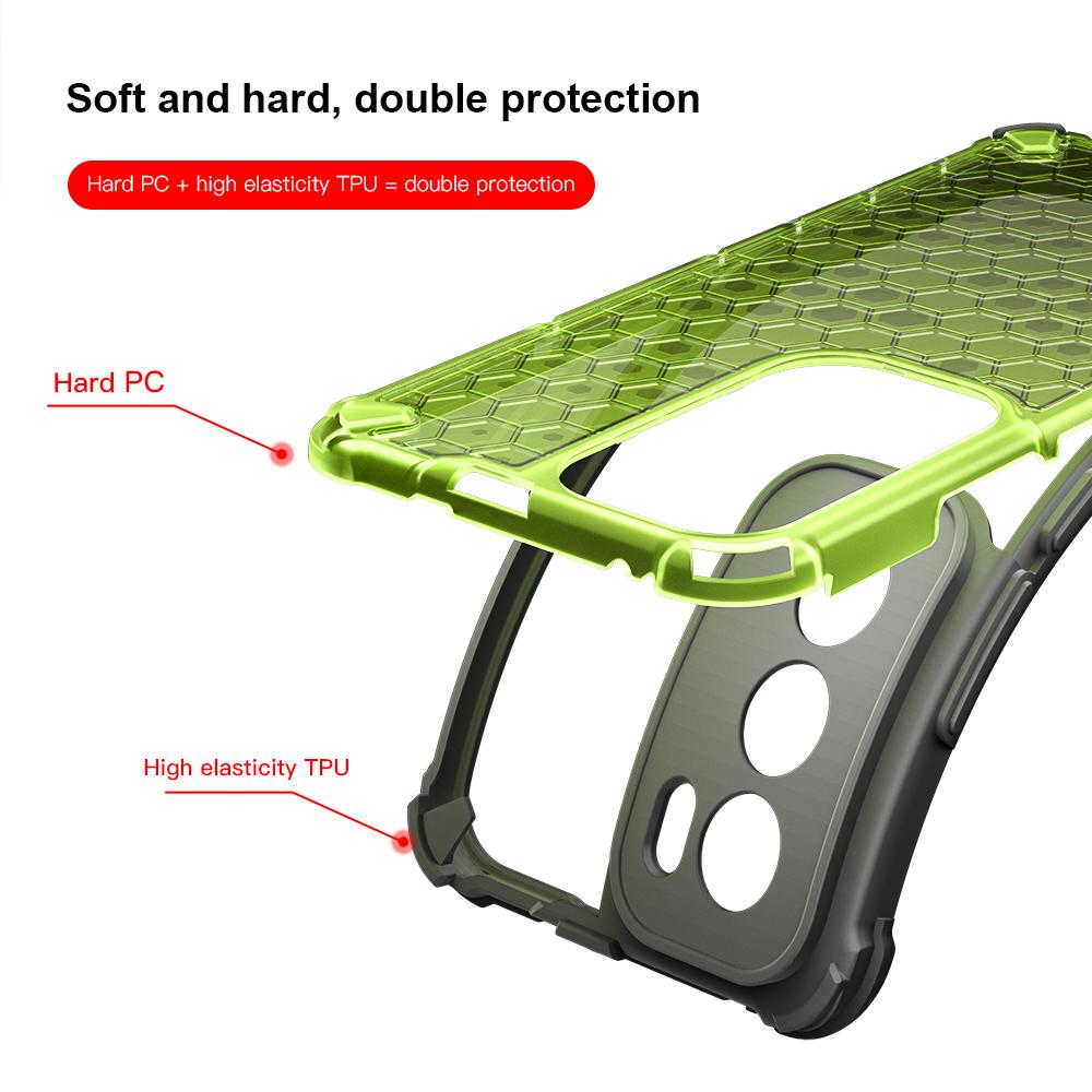 KEYSION Противоударный бронированный чехол для OPPO Reno 12 Pro 5G Мягкий силиконовый + прозрачный сотовый чехол для телефона OPPO Reno12 5G