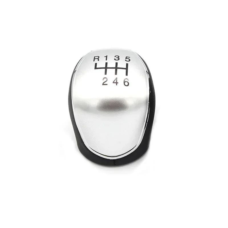 Автомобильная кожаная ручка переключения передач 5/6 для Ford S-Max C-Max Kuga Galaxy Mondeo 4 Mk4 Transit Tourneo Connect Focus, автоаксессуары