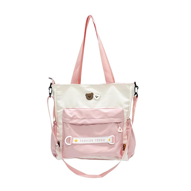 Новая портативная наплечная сумка, школьный рюкзак для студентов большой вместимости, косметичка, повседневный универсальный рюкзак для поездок на работу, сумка-мессенджер.