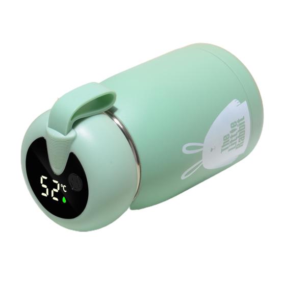 Yousheng детская бутылочка с дисплеем температуры, противоожоговая бутылка для воды из нержавеющей стали с вакуумной изоляцией для улицы
