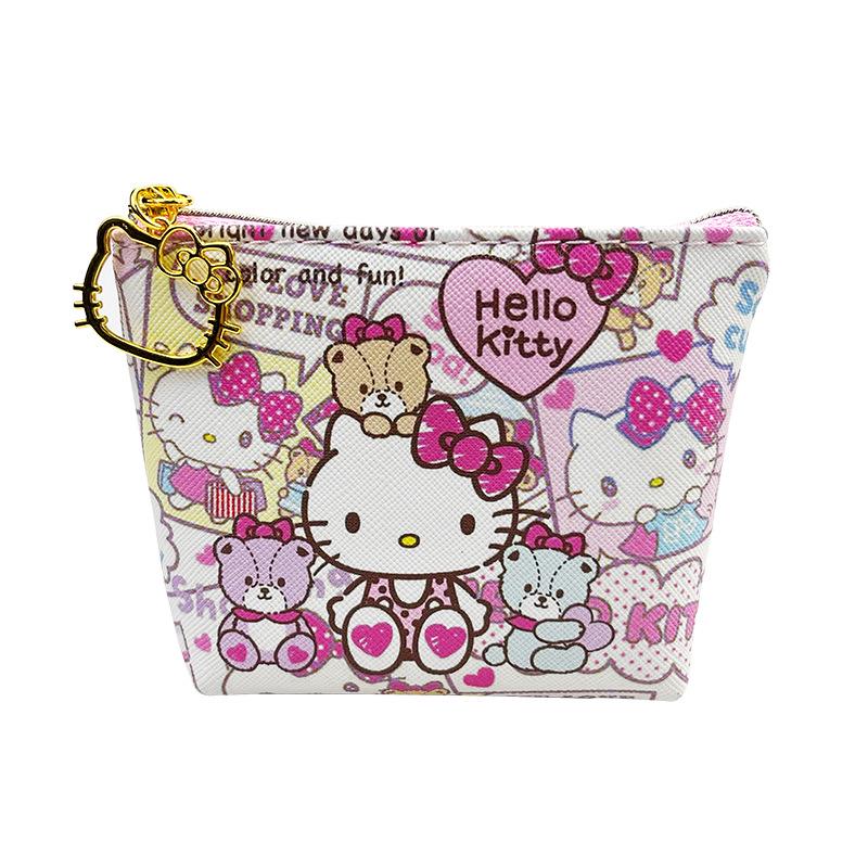 Мультяшная монетница Hello Kitty - Мини-кошелек на молнии для девочек