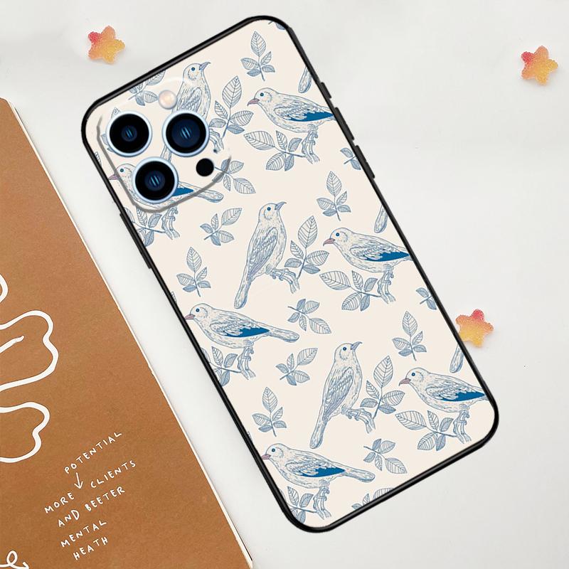 Чехол Birds Flock для iPhone 11 12 13 14 15 16 Pro Max 15 16 Plus 13 12 Mini X XS XR
