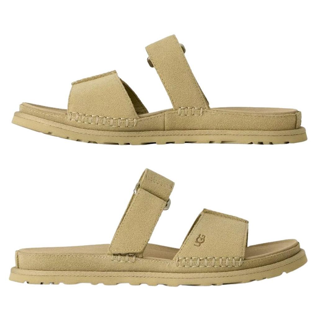 [UGG] Женские шлепанцы Golden Gaze Комфортные замшевые с регулируемым ремешком Повседневные Весна/Лето 1178590 MUSTARD_SEED US7 (24,0 см) [Параллельный