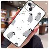Милый Милый Чехол-Пингвин для iPhone 16 Pro Max 14 13 12 11 15 17 Pro Max mini 15 16 Plus 16e 17 Air Чехол для Телефона