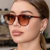 Brand Fashion Vintage Square Sunglasses Women Luxury Designer Small Sun Glasses For Men Driving Female Shades Uv400 Eyewear