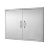 990x660 mm BBQ Island Access Door Outdoor Kitchen Door Stainless Steel