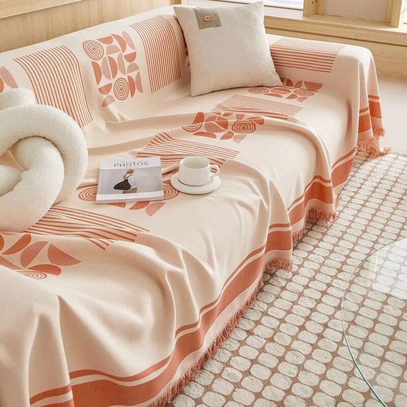 Квадратный тканевый чехол для дивана «все включено», универсальный пылезащитный всесезонный пододеяльник