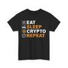Футболка «Крипта – это Будущее» – Графическая футболка для инвестора в Bitcoin Blockchain BTC
