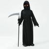 Yousheng 1 Set Grim Reaper Cosplay Carnival Party Death Costumes Terror Luminous Eyes Death Hook Sickle Robe Belt Halloween Costume Set