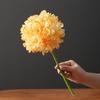 Realistic Look Hydrangea Artificial Flowers Bouquet Reusable Silk Flower  Living Room Decoration