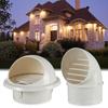 Vent Outlet Cover Vents Waterproof Cap Exterior Wall Air Vent Ducting Ventilation Grilles