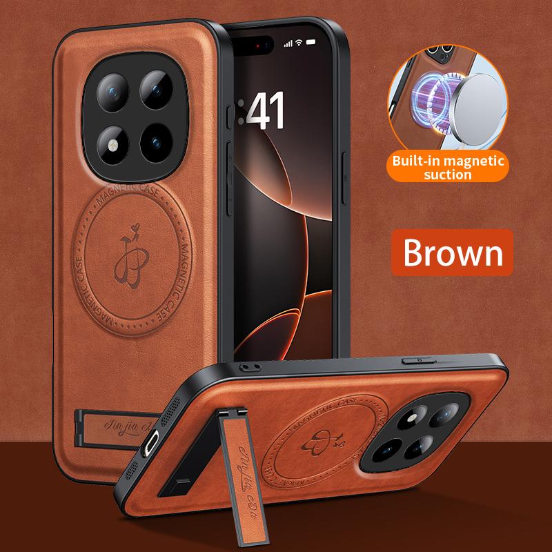 Кожаный чехол-подставка для Redmi Note 1 Pro+ Магнитная обложка для беспроводной зарядки Ударопрочный корпус для Redmi Note1 1pro