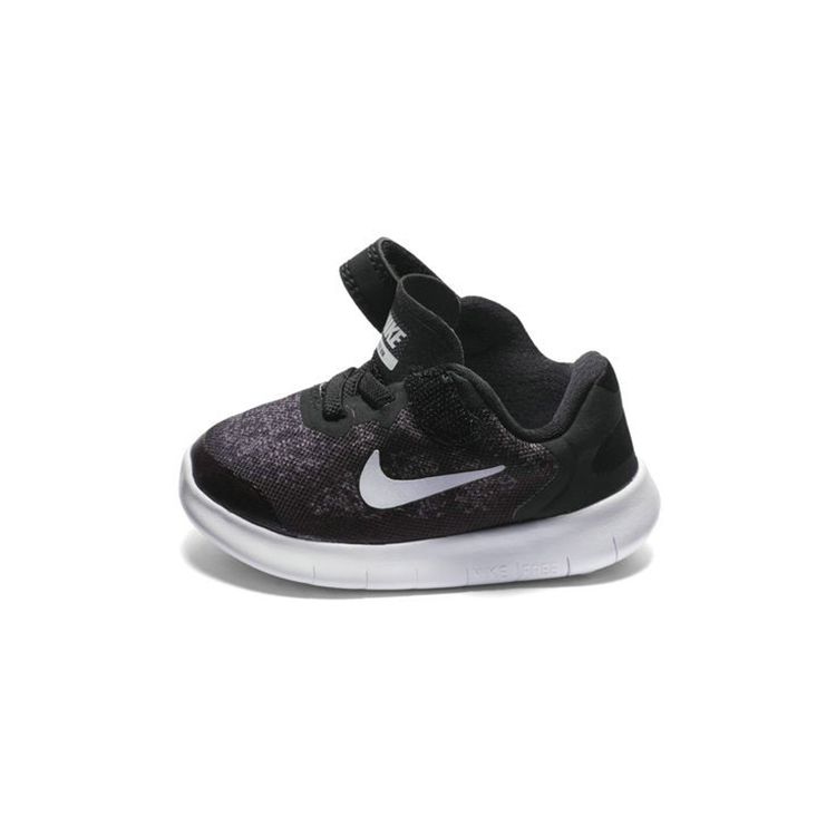 Nike Беговые кроссовки Free RN с низким верхом, детские кроссовки, черные 904257-002