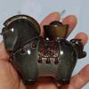 Rotatable Resin Foal Statue The Tea Favors Color-changing Horse Ornament  Display Decoration