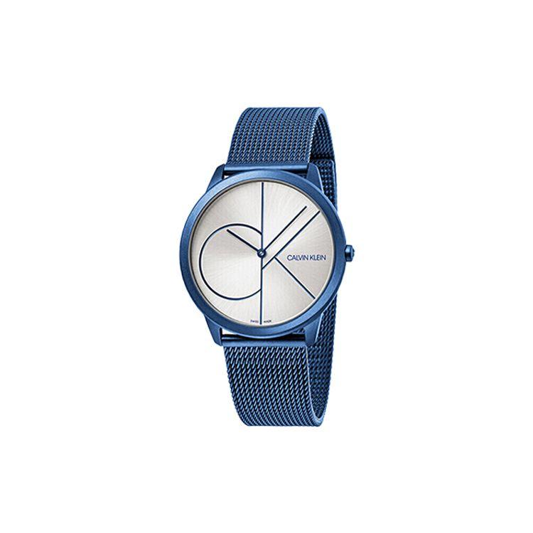 Calvin Klein Ck Минималистичная серия Кварцевые часы Унисекс часы Серебристые K3M51T56