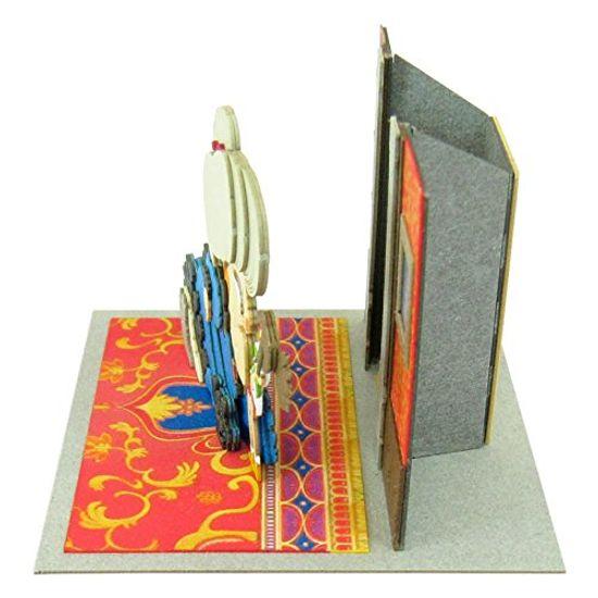 Sankei Studio Ghibli Mini Spirited Away Yubaba and Chihiro Paper Craft Non-Scale MP07-13