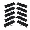 Boat Trailer Bunk Slide Pads and Boat Trailer Glide Bunk Enders For Launching & Loading Boat on/Off Trailer Easier 3" x 10"
