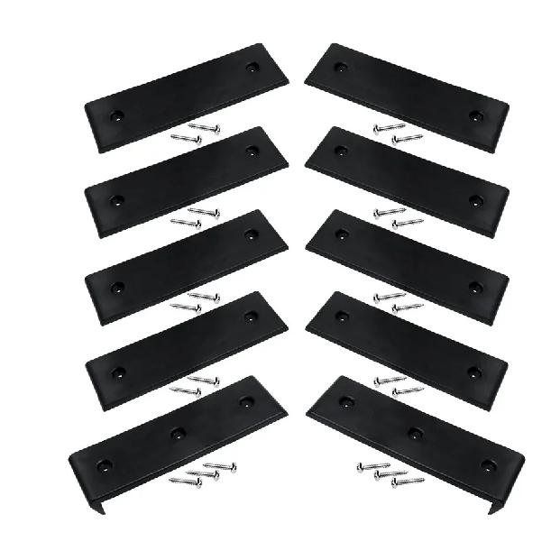 Boat Trailer Bunk Slide Pads and Boat Trailer Glide Bunk Enders For Launching & Loading Boat on/Off Trailer Easier 3" x 10"