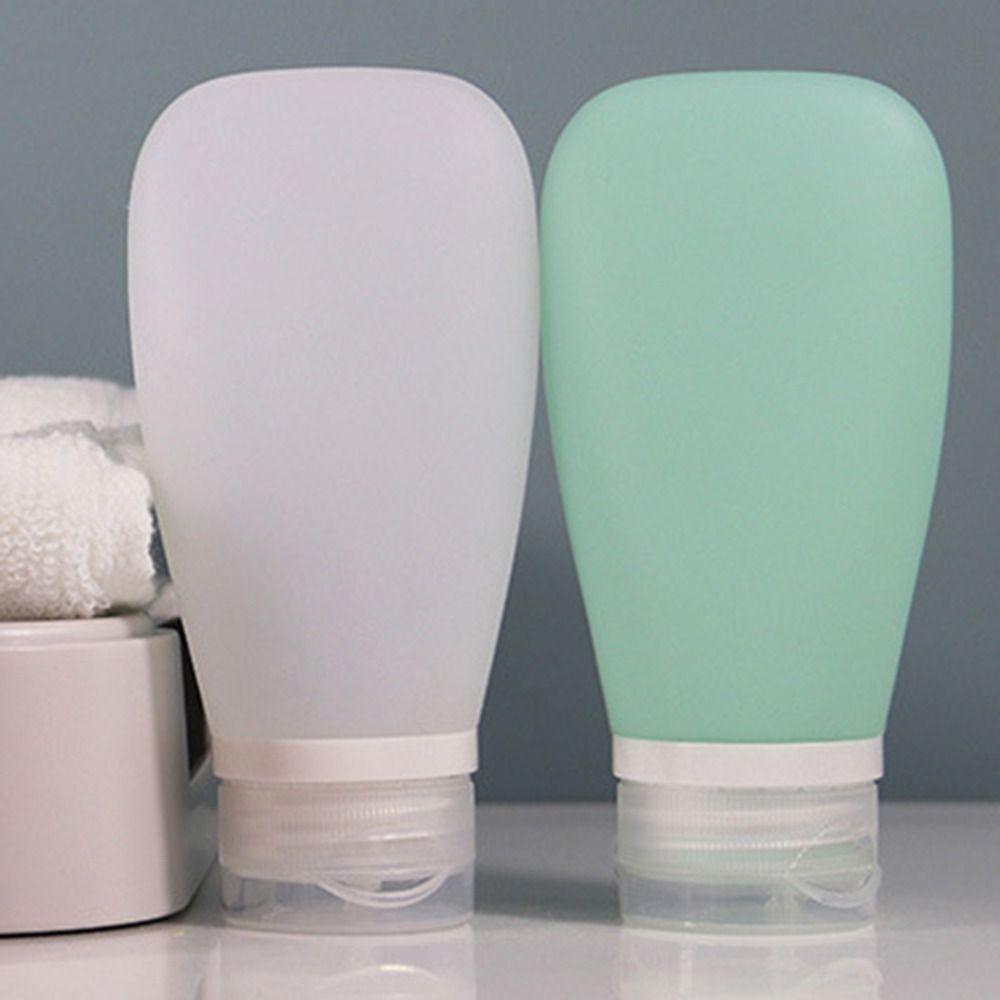 Leakproof Cosmetic Storage Containers Silicone Lotion Bottles Squeeze Tube Empty Bottle  Travel