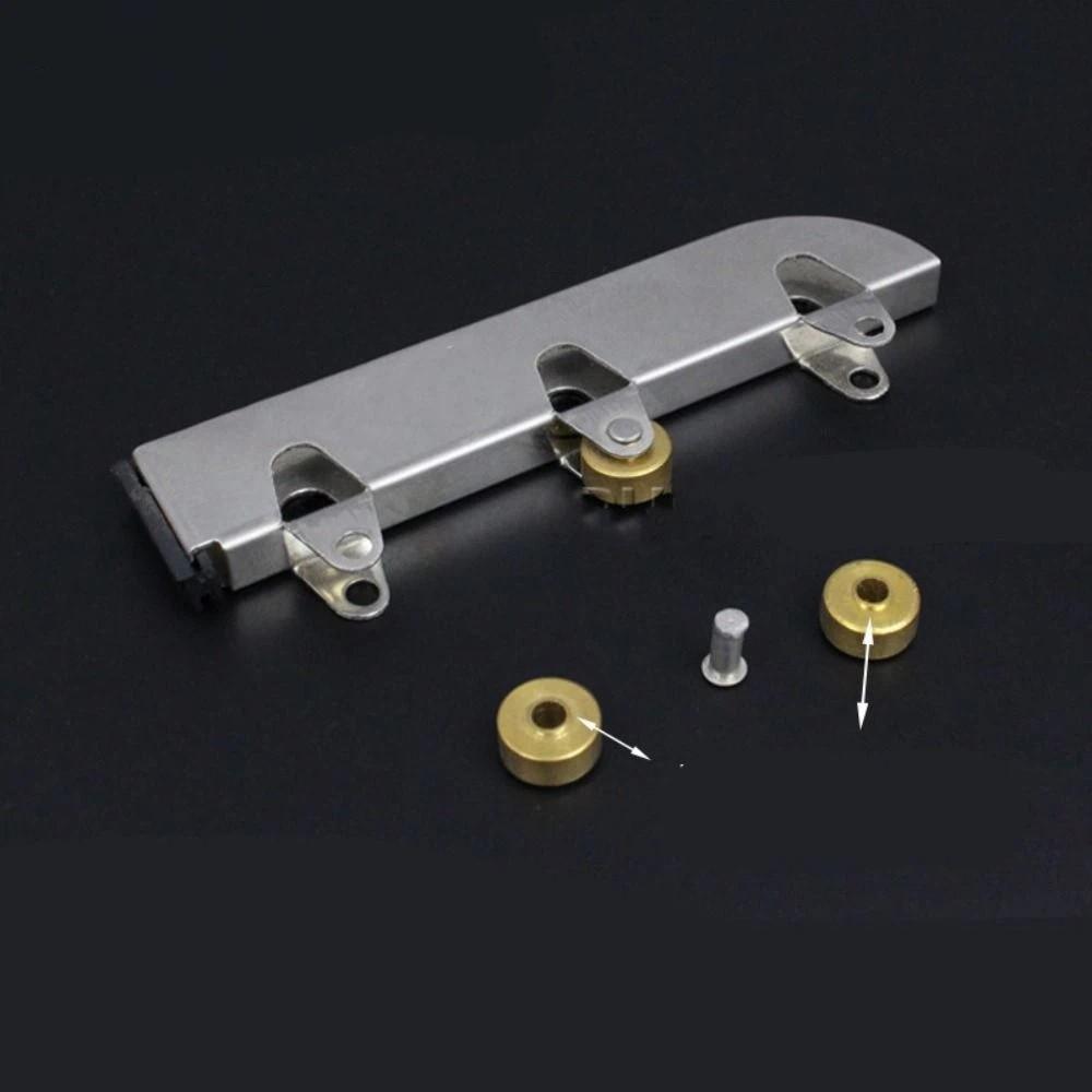 4 шт./набор Износостойкий ролик для стеклянной двери Колесо для трека из нержавеющей стали для стекла толщиной 5-8 мм