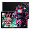 Lolhtvlol Android 15 Tablet Pro 15 120Hz IPS Large WidevineL Netflix A523 Android 5G BT 10.1-inch, 16GB+256GB+1TB Expandable, Screen, 1, Compatible,