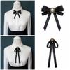 Ribbon Tie Shirt Accessory for School Costume Wedding JK Bow Tie Ribbon Brooches Cravat Neck Ties