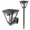 1/4 Pcs Solar LED Light Outdoor Motion Sensor Lighting Dual Purpose Lawn Lamp Wall Lights Waterproof for Garden Courtyard Porch