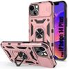 Case for iPhone 14 Plus - Ultra Resistant - Pink - 360° Kickstand - Camera Protection